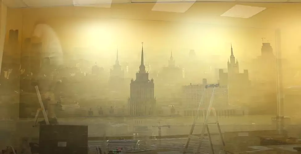 Натяжные стены с фотопечатью